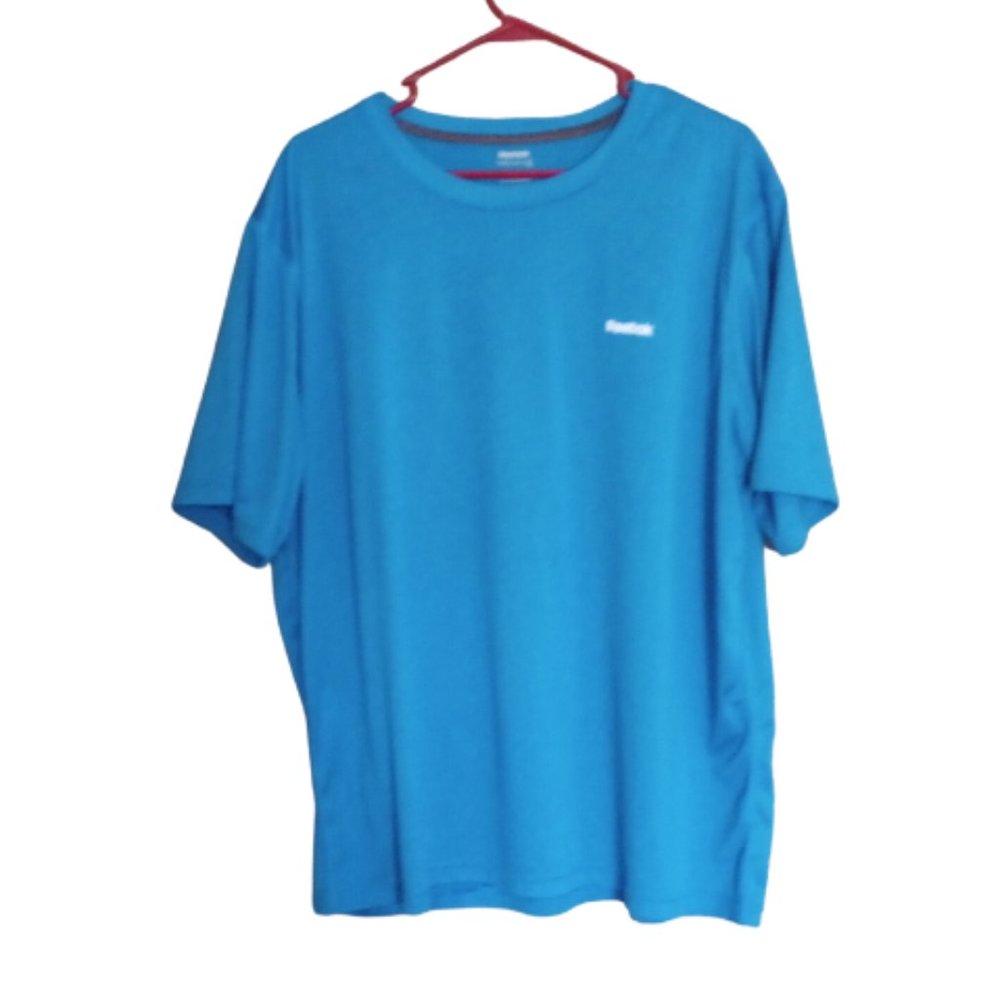 Reebok Mens Blue Short Sleeve Top Size XL